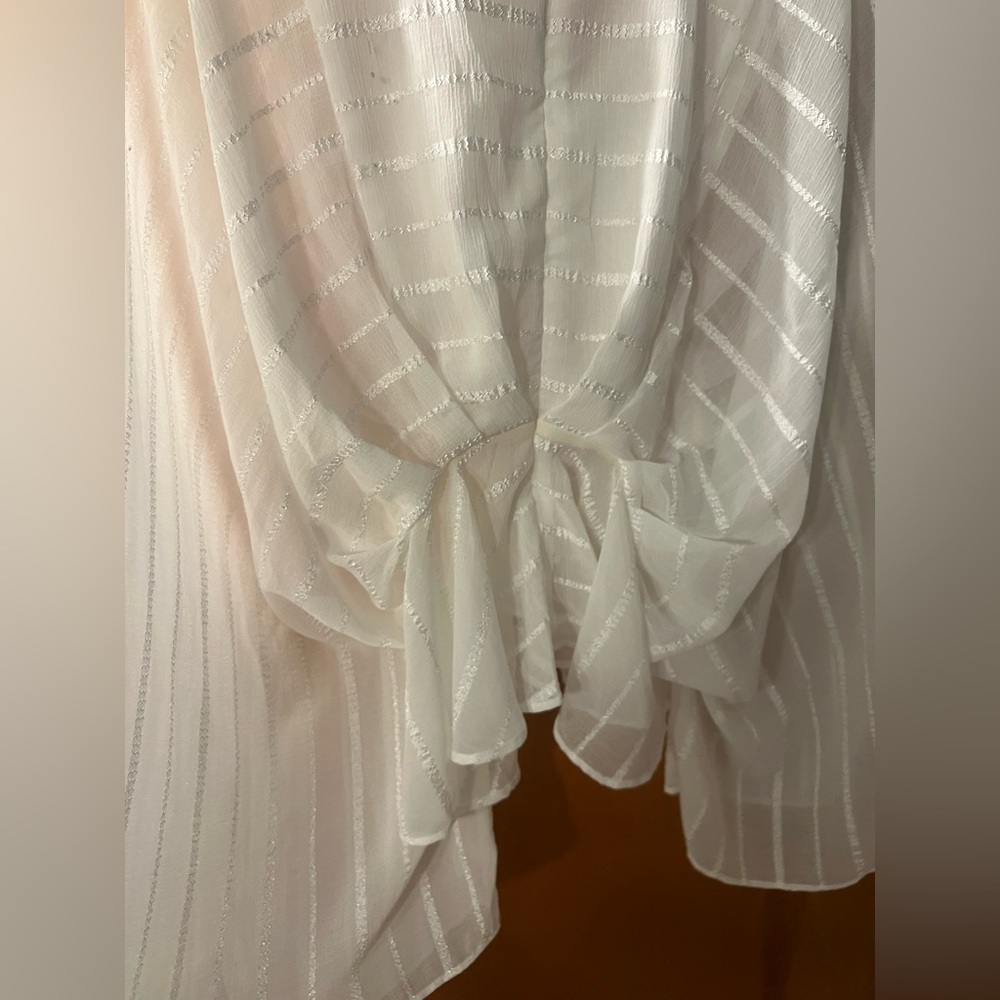 More to Adore White Striped Long Sleeve Top - Picture 3 of 7